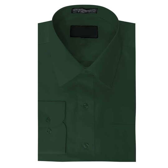 Emerald Green Long Sleeve Dress Shirt, Size: M, Color: Emerald Green | Michaels Emerald Green Long Sleeve Dress Shirt, Size: M, Color: Emerald Green | Michaels